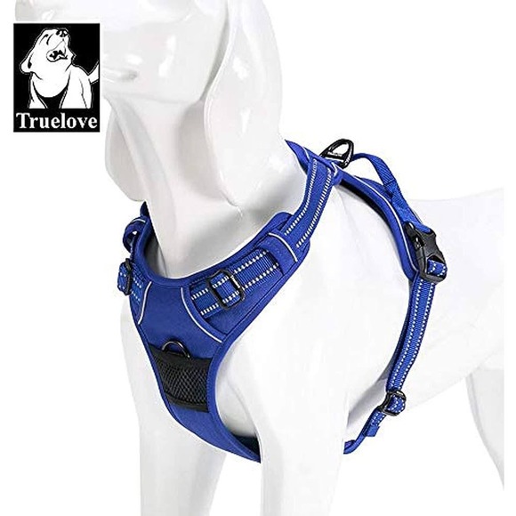 TRUE LOVE Adjustable Reflective No-Pull Harness - Small Dogs, Safety and Control - Picture 2 of 7